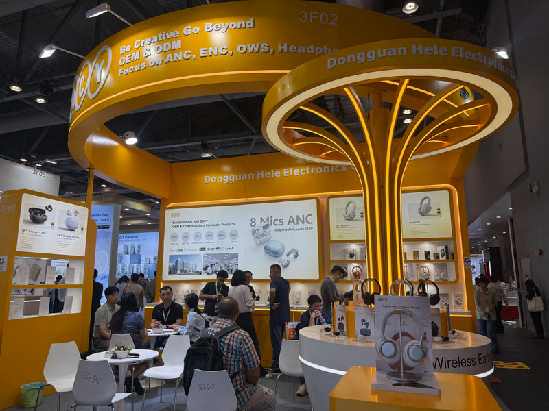 QCY Showcases Its Latest Audio Lineup at Global Sources Hong Kong Shows 2026