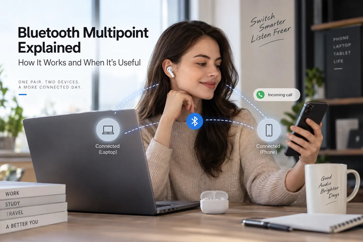 Bluetooth Multipoint Explained: How It Works and When It’s Useful