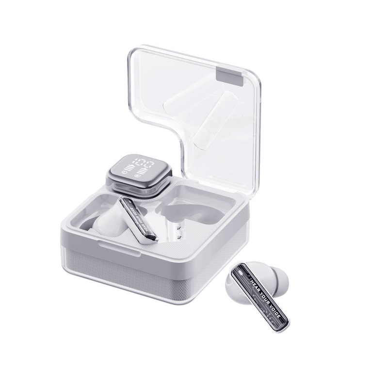 Auricolari Wireless QCY MeloBuds Neo, 24H di Riproduzione, 68ms di Bassa Latenza