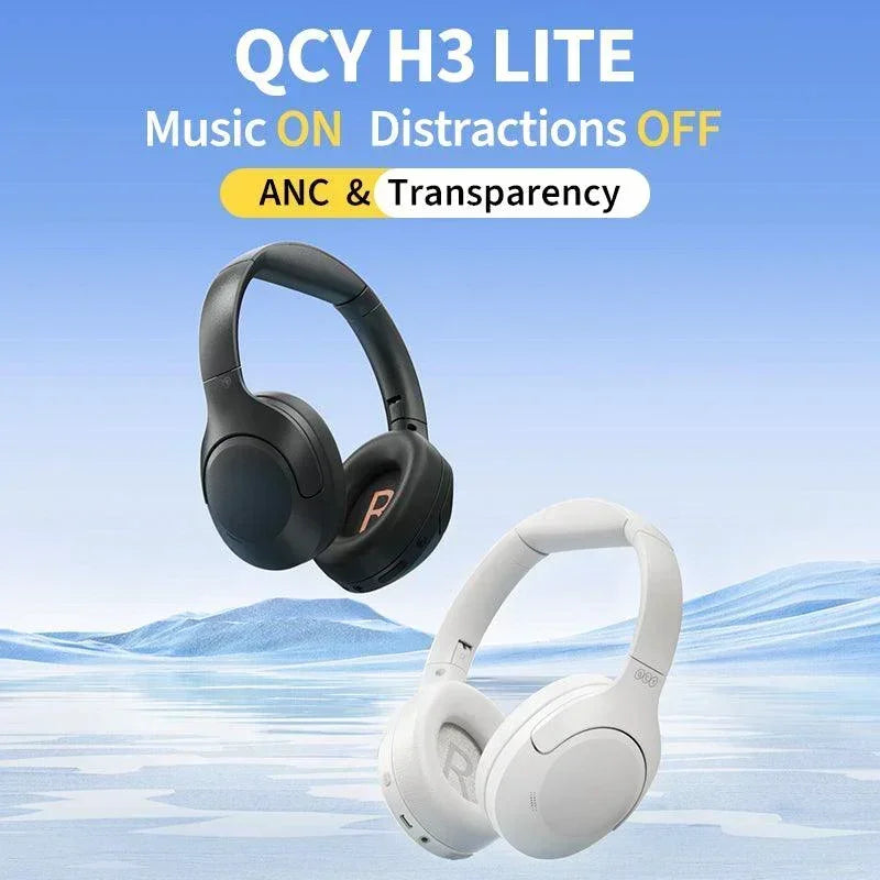 Qcy Kit QCY H3 Lite Wireless Headphones, 60H Playtime, Bluetooth 5.3 – QCY Official