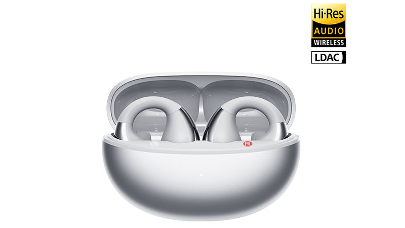 Silver Earbuds
