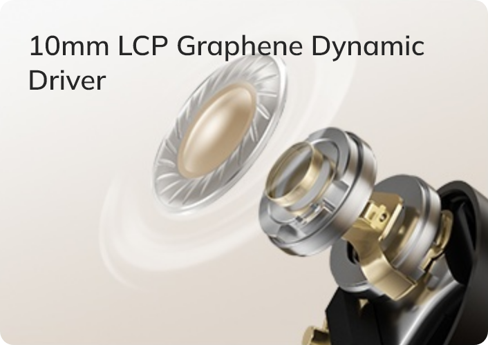 10mm LCP Graphene Dynamic Driver - Premium Audio Component