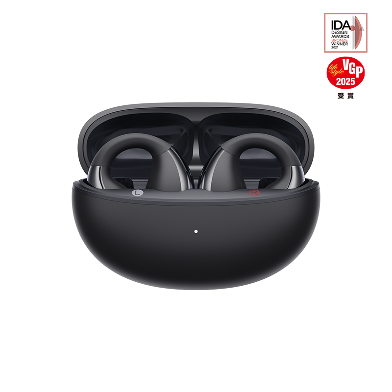 QCY Crossky C30 Open-Ear Clip Earbuds ,25 Hours of Playtime