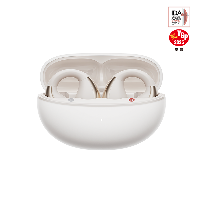 Auricolari QCY Crossky C30 Open-Ear Clip, 25 Ore di Riproduzione